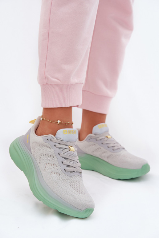 baskets Féminin Big Star TT274048 couleur grise