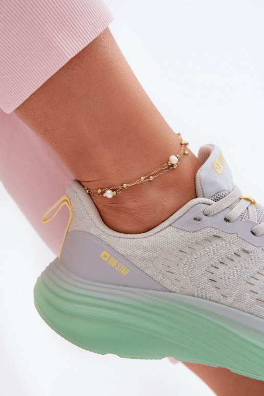 baskets Féminin Big Star TT274048 couleur grise