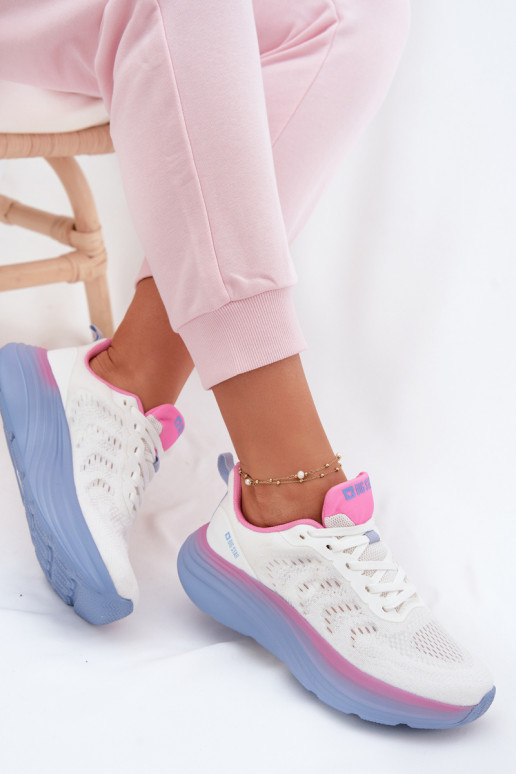 baskets Féminin Big Star TT274046 couleur blanche