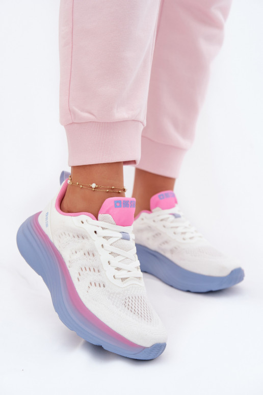 baskets Féminin Big Star TT274046 couleur blanche