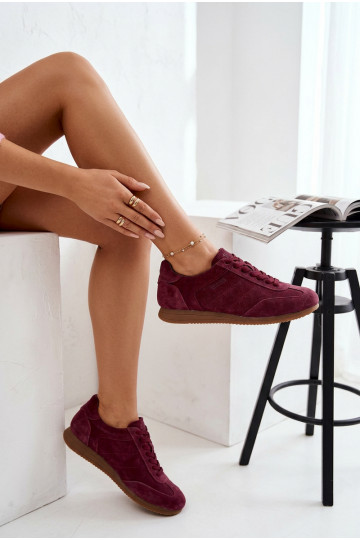 Chaussures modèle basketsActivéturalnego en daimu Big Star TT274227 Bourgogne 2