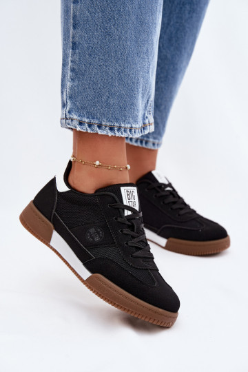 Chaussures modèle baskets Féminin Big Star TT274909 couleur noire 2