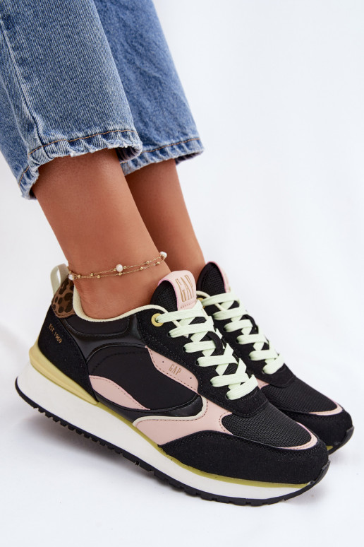 Chaussures modèle baskets Féminin GAP DANSONDER SPIRIT CITY GP6135290003 couleur noire