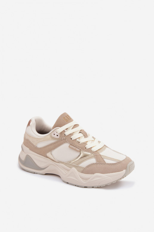 Chaussures modèle baskets Féminin avec une plateforme GAP MARATHON GPDANS6154923895 beige
