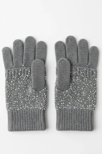 Gants gris sans doigts Dakota