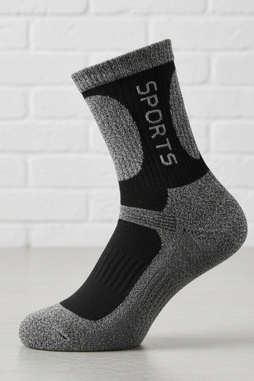 Chaussettes chaudes pour hommes noires Nerput