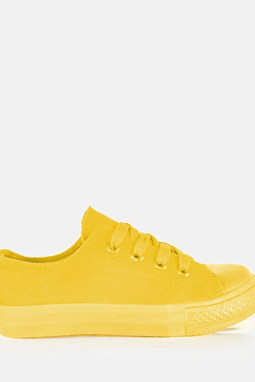 Baskets jaunes pour enfants Jessa 2