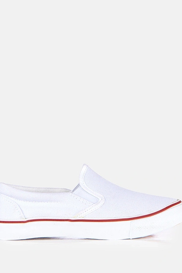 Baskets blanches pour enfants sans lacets Lagunes