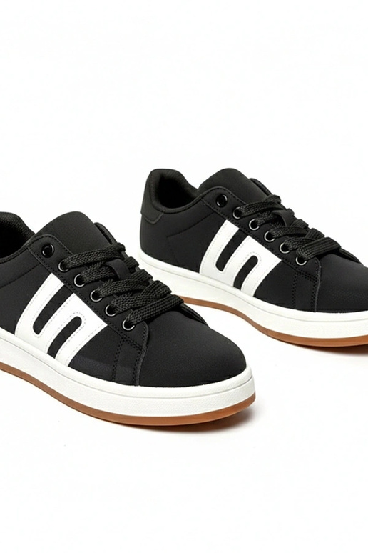 Baskets quotidiennes noires Delphine