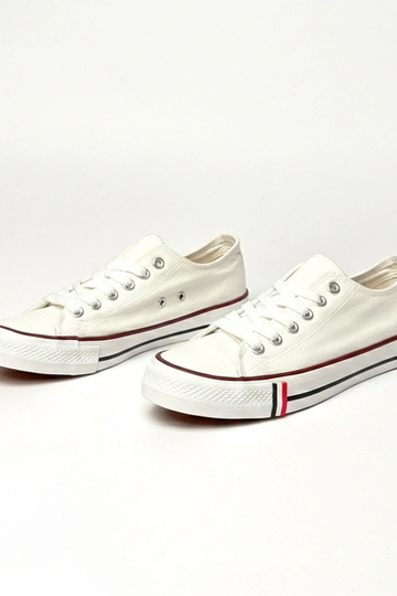 Baskets quotidiennes blanches Manon 2