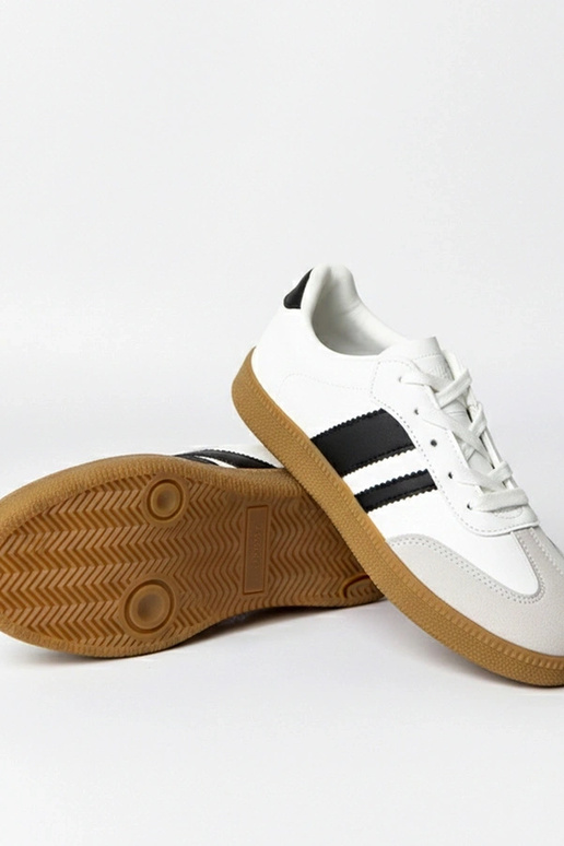 Baskets quotidiennes blanches à...