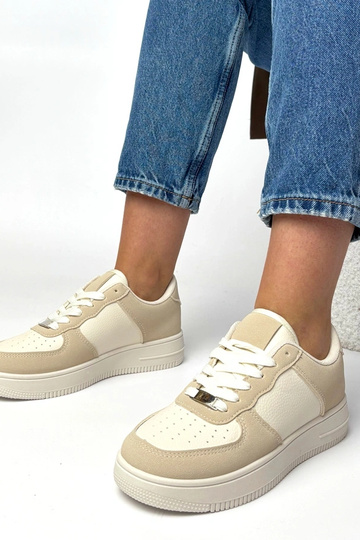 Baskets couleur sable à... 2