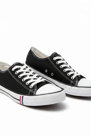 Baskets classiques noires pour hommes Victor 2