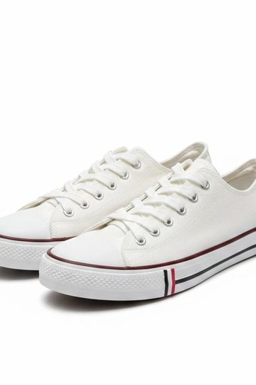Baskets classiques blanches pour hommes Victor 2