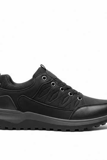 Baskets noires pour hommes Leo 2