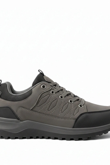 Baskets grises pour hommes Leo