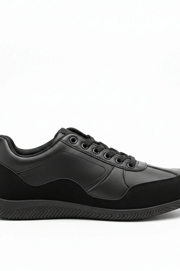 Baskets noires pour hommes Leon