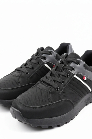 Baskets noires pour hommes de tous les jours Ethan 2