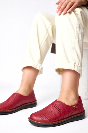 Bottines ajourées couleur...