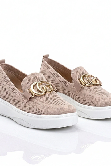 Ballerines en cuir décorées de zircons Penelope