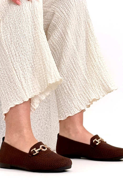 Ballerines en vison grises avec nœud...