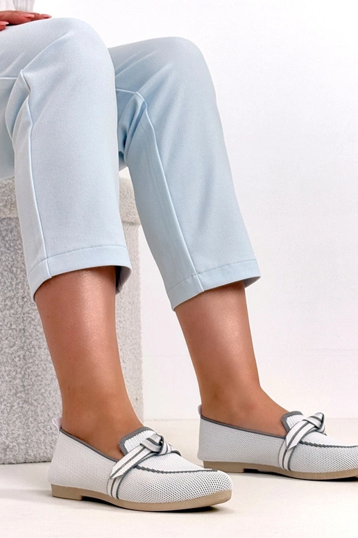 Ballerines en vison avec motif...