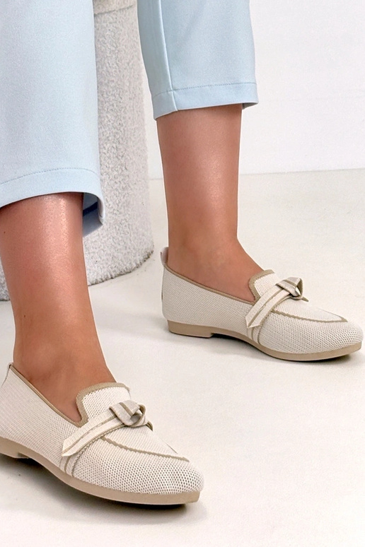 Ballerines en vison noires avec...