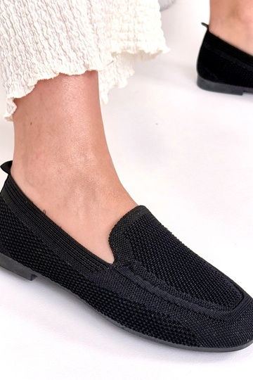Mocassins en tissu blancs Addison 2