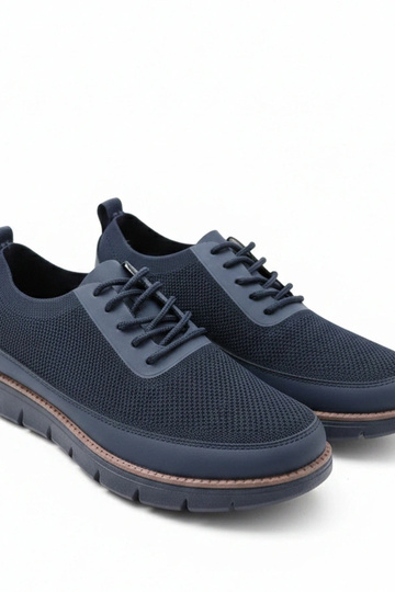 Baskets homme bleu foncé Mateo 2