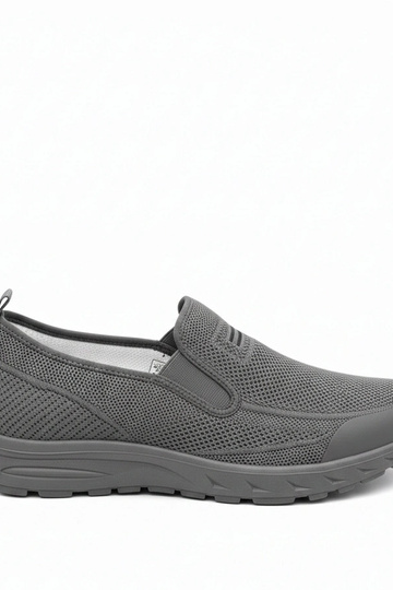 Baskets homme grises sans lacets Sebastian 2