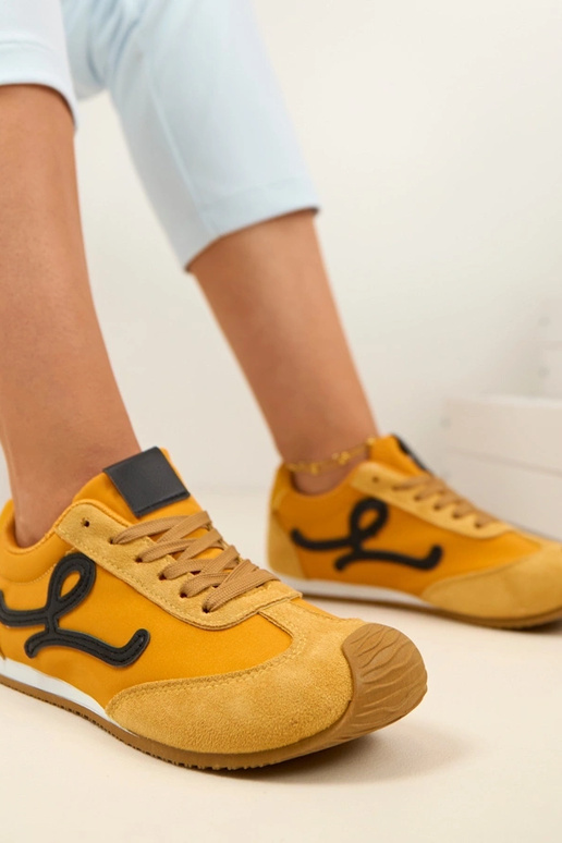 Baskets barefoot jaunes pour femmes