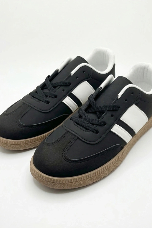 Baskets de sport noires pour hommes Juno