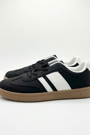 Baskets de sport noires pour hommes Juno 2