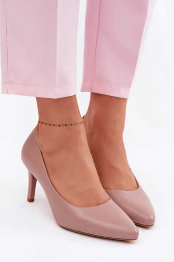 Escarpins en simili cuir Sergio Leone 1336 couleur lavande