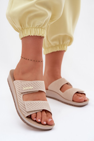 Chaussons femmes INBLU AG000015 couleur sable