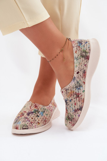 Daim ajouré chaussures Féminin Couleurs différentes Eliva