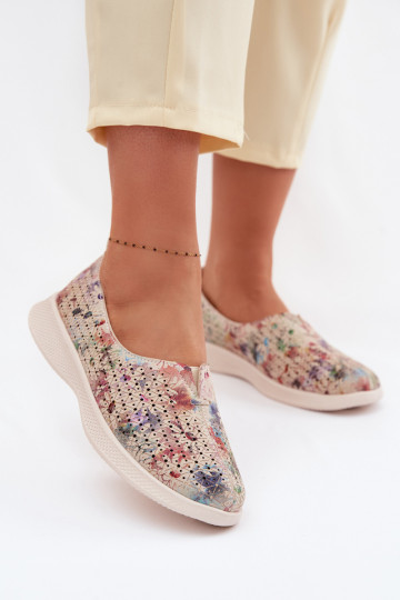 Daim ajouré chaussures Féminin Couleurs différentes Eliva 2