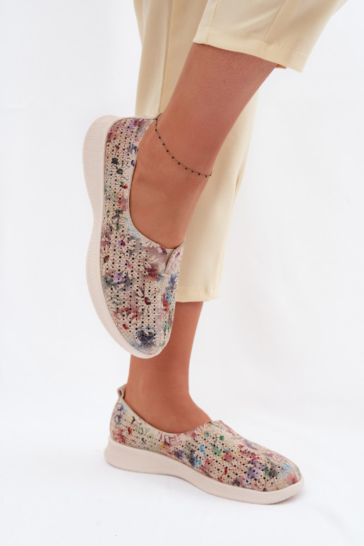 Daim ajouré chaussures Féminin Couleurs différentes Eliva