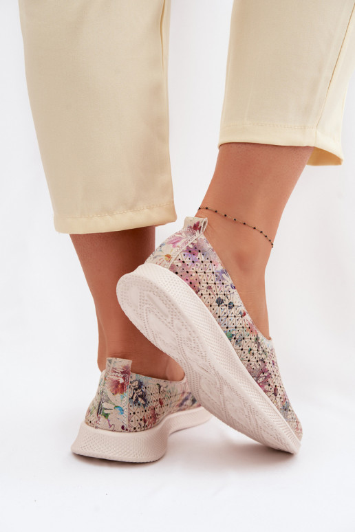 Daim ajouré chaussures Féminin Couleurs différentes Eliva