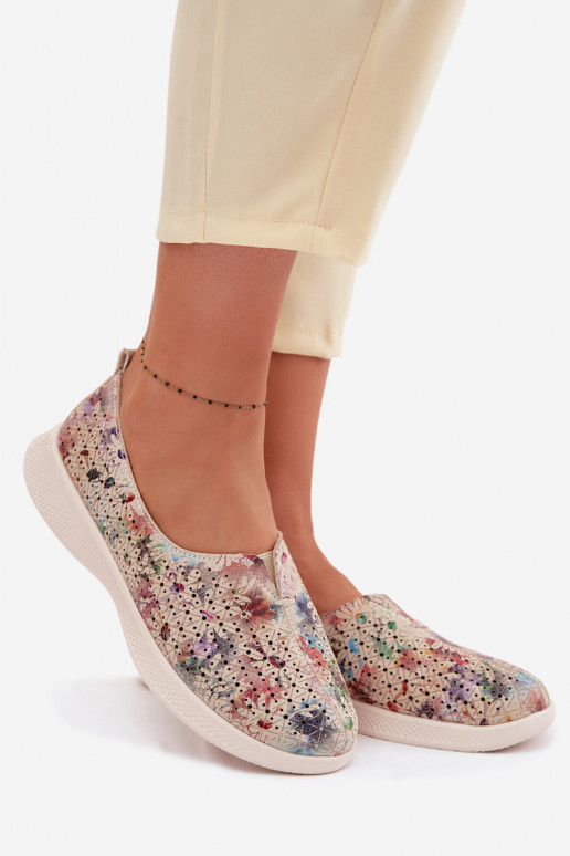 Daim ajouré chaussures Féminin Couleurs différentes Eliva