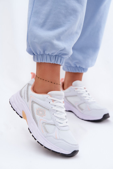 Chaussures de sport blanches pour femmes LOTTO KITAURA 2