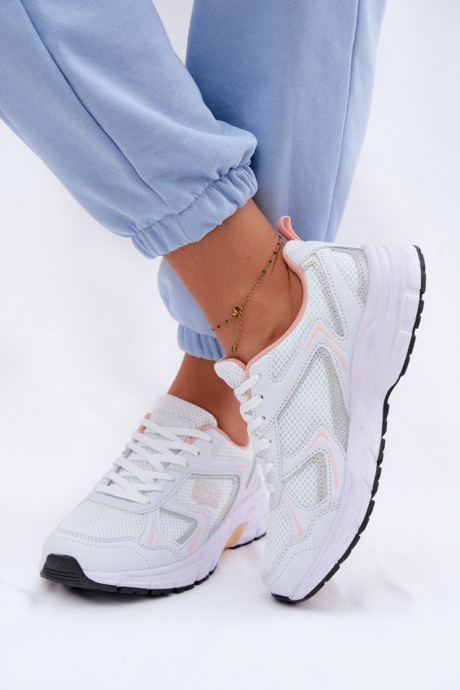 baskets Chaussures modèle baskets Féminin LOTTO KITAURA couleur blanche