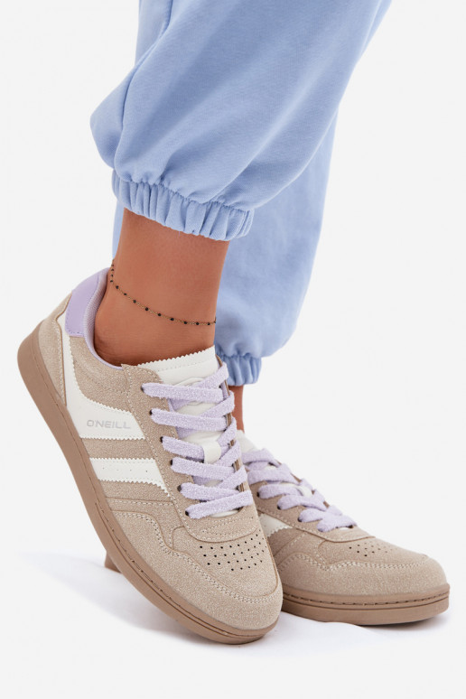 Chaussures modèle baskets Féminin O`NEILL IONE DANSOMEN LODANS 90261001.19K beige