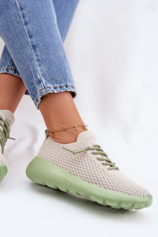  baskets Féminin beige Helinae