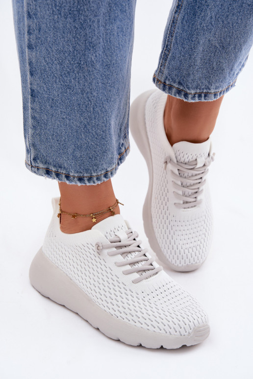  baskets Féminin couleur blanche Helinae