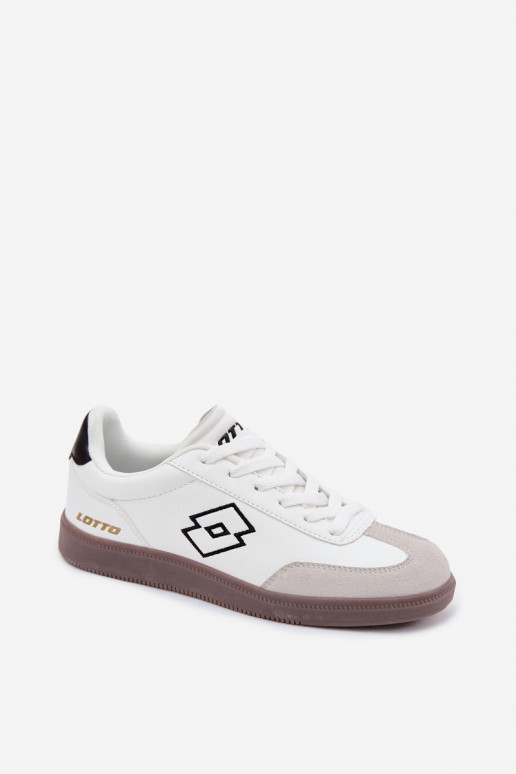 Chaussures modèle baskets Unisex LOTTO VINTAL 2400250U couleur blanche