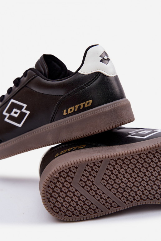 Chaussures modèle baskets Unisex LOTTO VINTAL 2400250U couleur noire