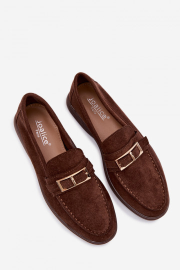 mocassins pour femmes avec boucles CzekoladoÀe Belinae
