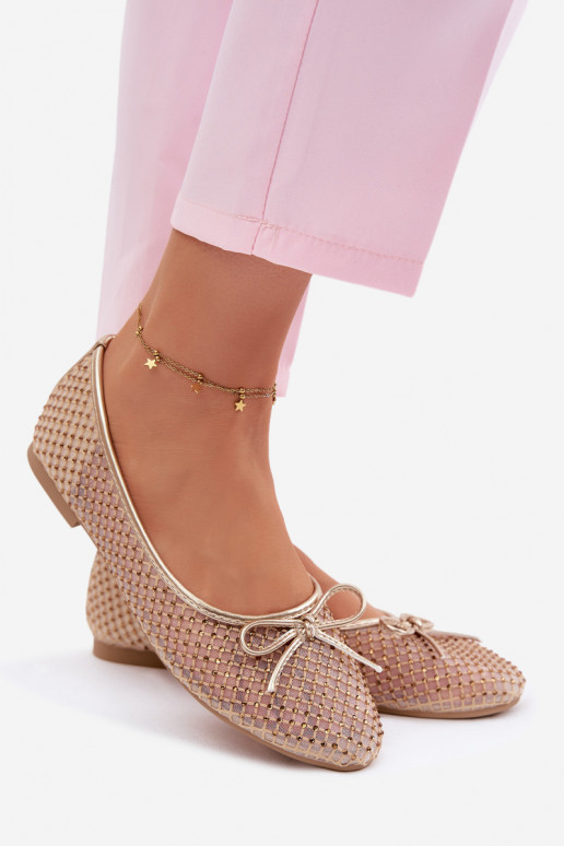 grille Ballerines Avec décoration Vinceza 62270 couleur dorée