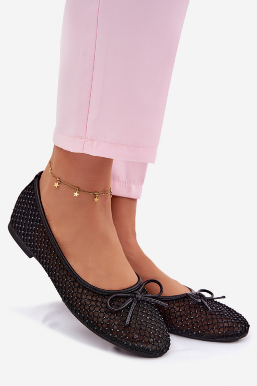 grille Ballerines Avec décoration Vinceza 62270 couleur noire